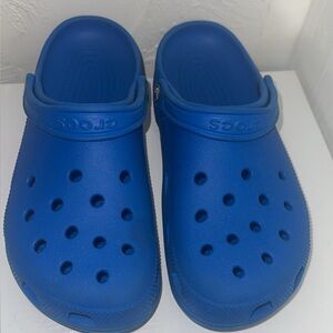 Cobalt blue crocs